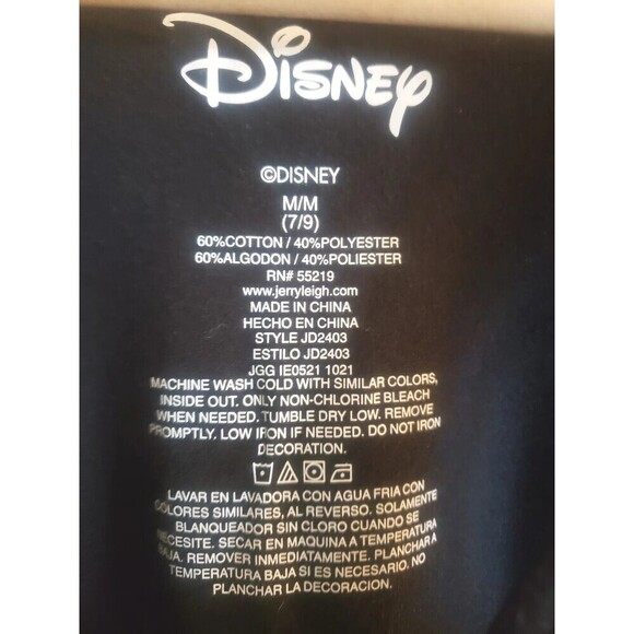 Disney Minnie Mouse Dress Big Girls Medium 7/9 Red Polka Dot Pockets NWT - Picture 4 of 7